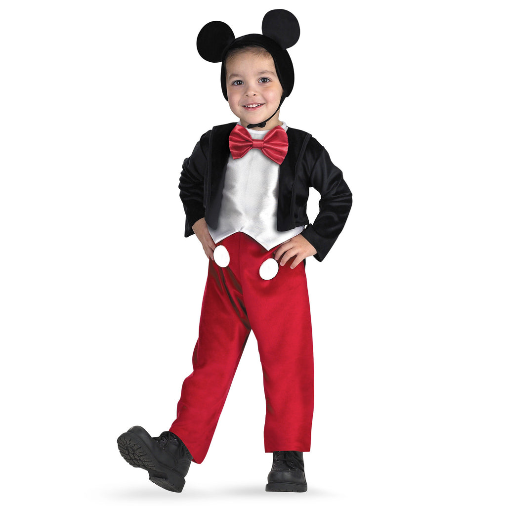 Costume 1er Anniversaire Cake Smash Déguisement Mickey Pour 1er Anniversaire Bébé - Bloomers, Bretelles, Nœud Papillon, Serre-tête Et Bannière Chaise Haute Costume Mickey Bébé