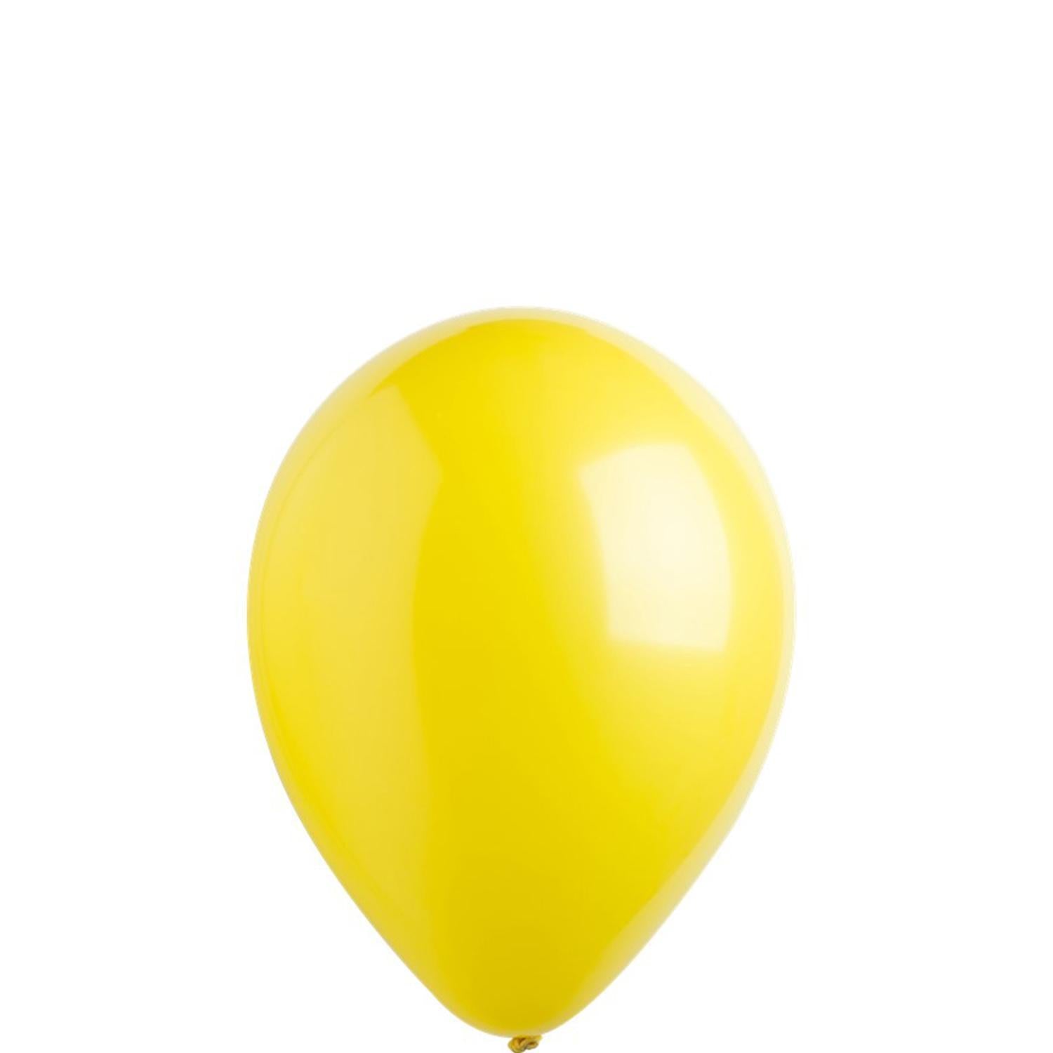Yellow Sunshine Standard Latex Balloon 5in, 100pcs Balloons & Streamers - Party Centre - Party Centre