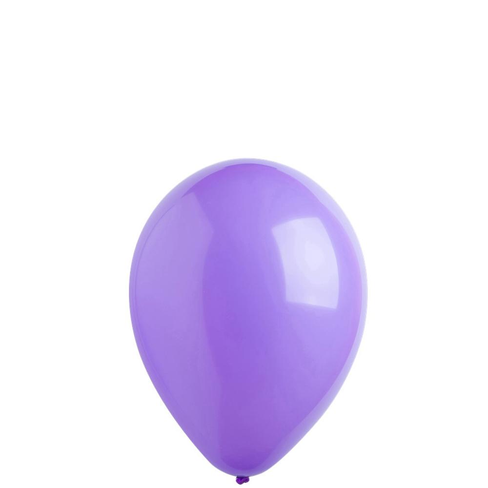 New Purple Standard Latex Ballooons 5in, 100pcs Balloons & Streamers - Party Centre - Party Centre