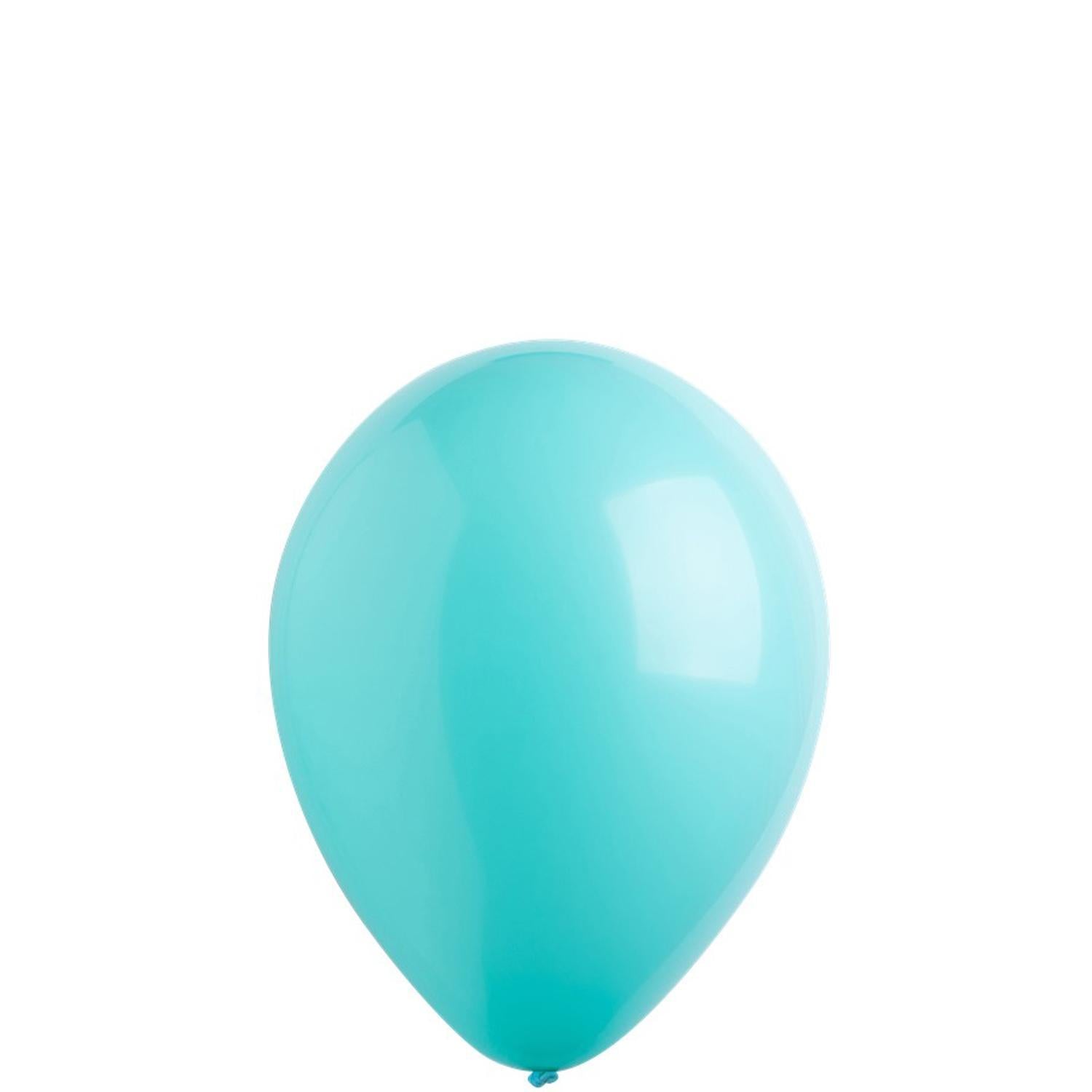 Robins Egg Blue Fashion Latex Balloons 5in, 100pcs Balloons & Streamers - Party Centre - Party Centre