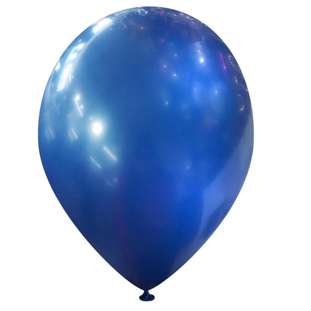 Fashion Ultramarine Latex Balloons 50pcs - Party Centre