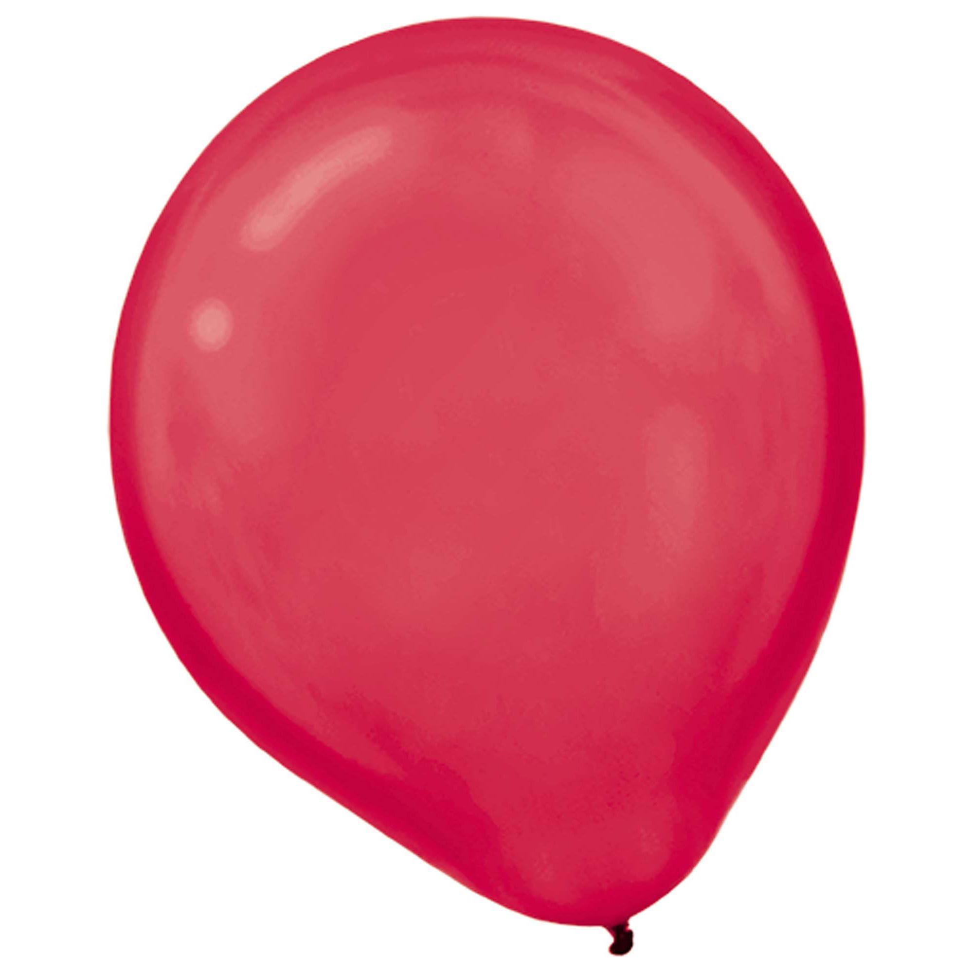 Metallic Red Latex Balloons 50pcs Balloons & Streamers - Party Centre - Party Centre