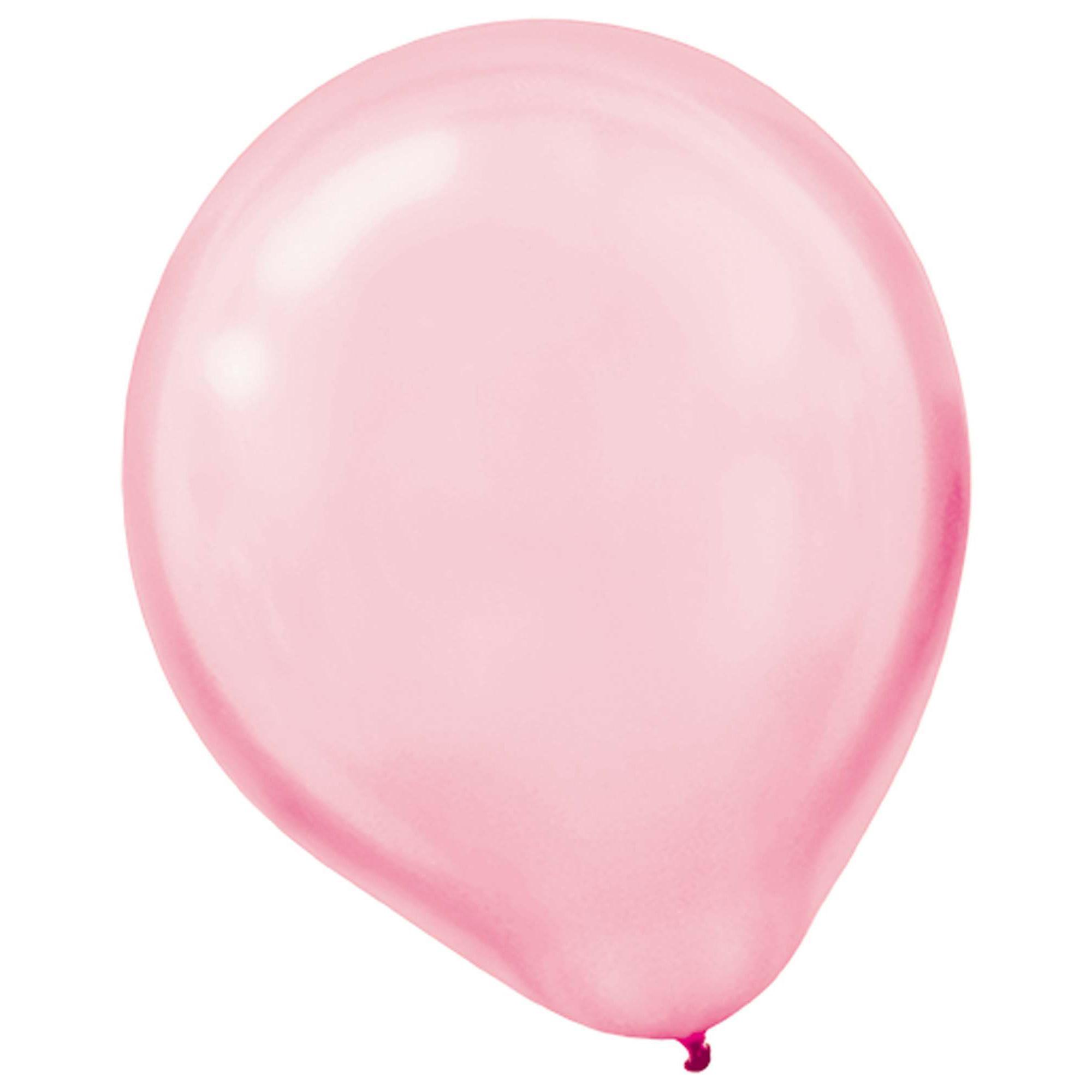 Pearl Pink Latex Balloons 50pcs Balloons & Streamers - Party Centre - Party Centre