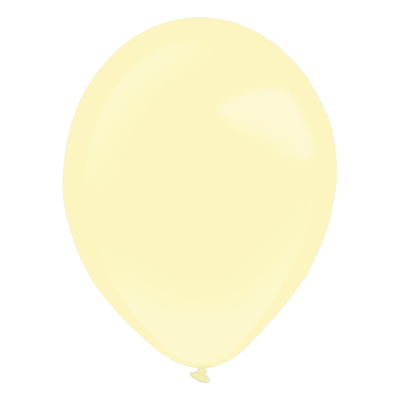 Vanilla Cream Fashion Latex Balloons 11in, 50pcs Balloons & Streamers - Party Centre - Party Centre
