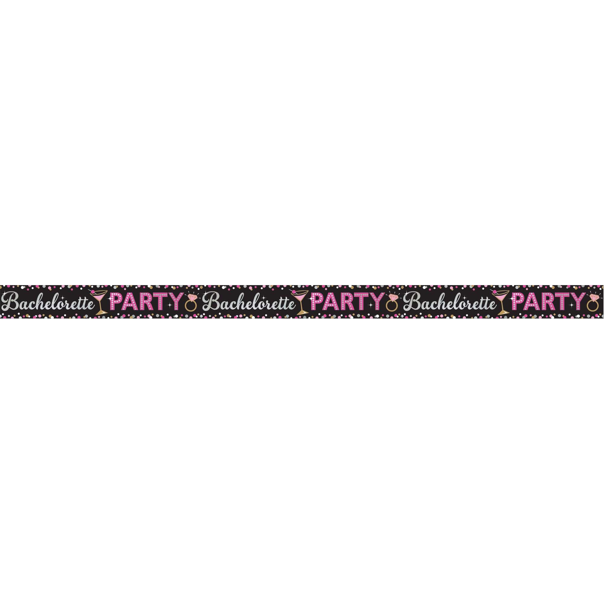 Bachelorette Foil Party Banner 25ft Decorations - Party Centre - Party Centre