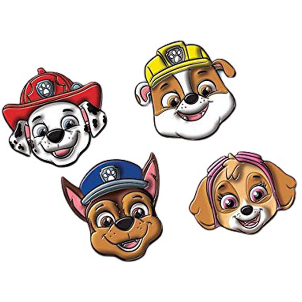 Paw Patrol Adventures Character Stickies Favor 4pcs Party Favors - Party Centre - Party Centre