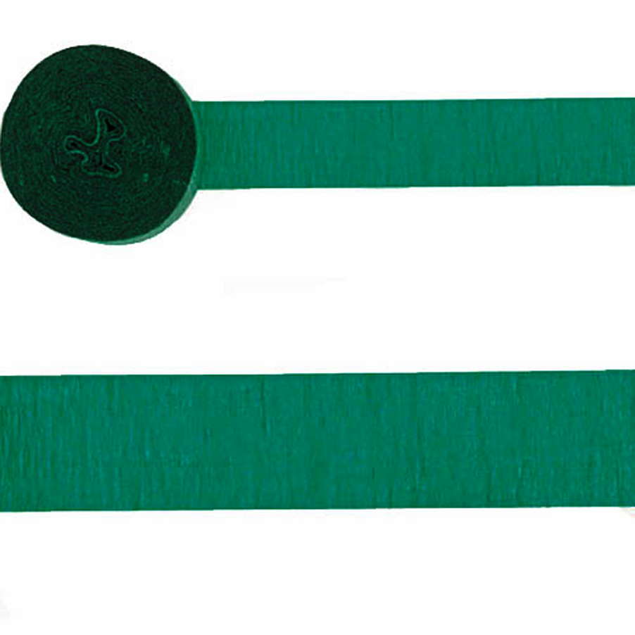 Holiday Green Crepe Streamer Decorations - Party Centre - Party Centre