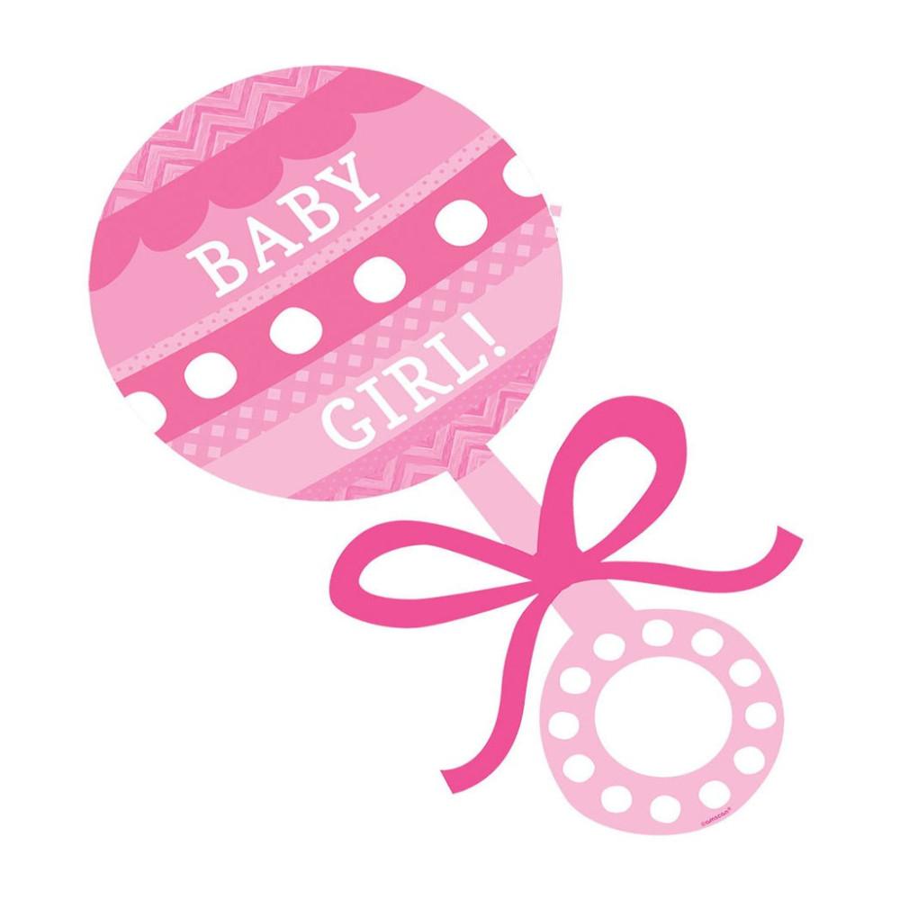 Baby Girl Generic Cutout 15in Decorations - Party Centre - Party Centre