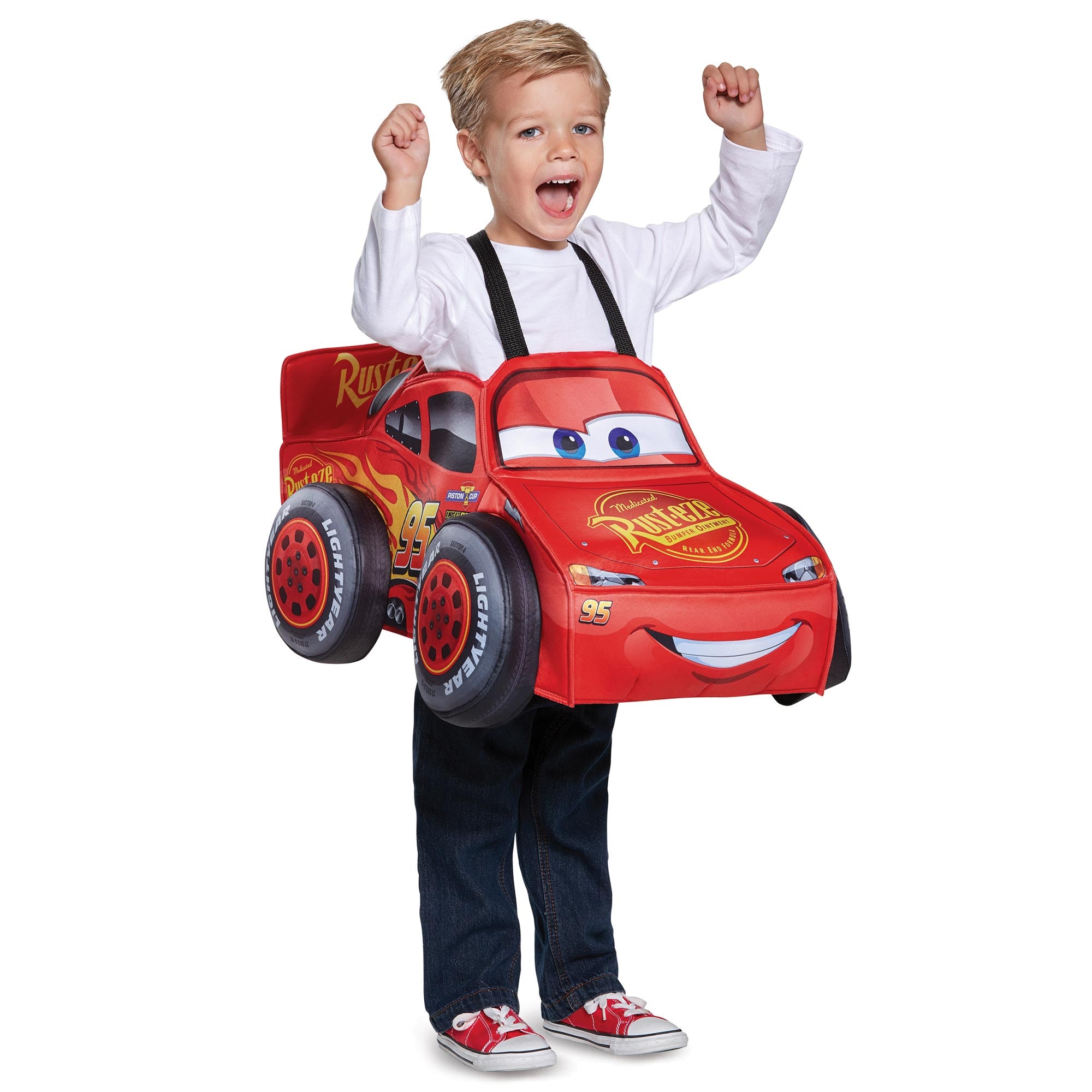 Child Lightning McQueen 3D Deluxe Costume - Party Centre