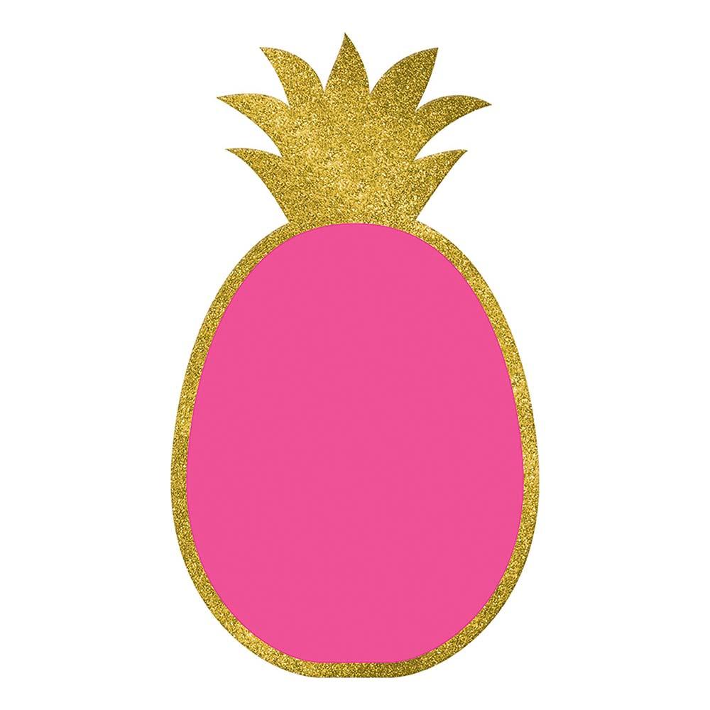 Pineapple Chalkboard Easel Glitter Sign Decorations - Party Centre - Party Centre
