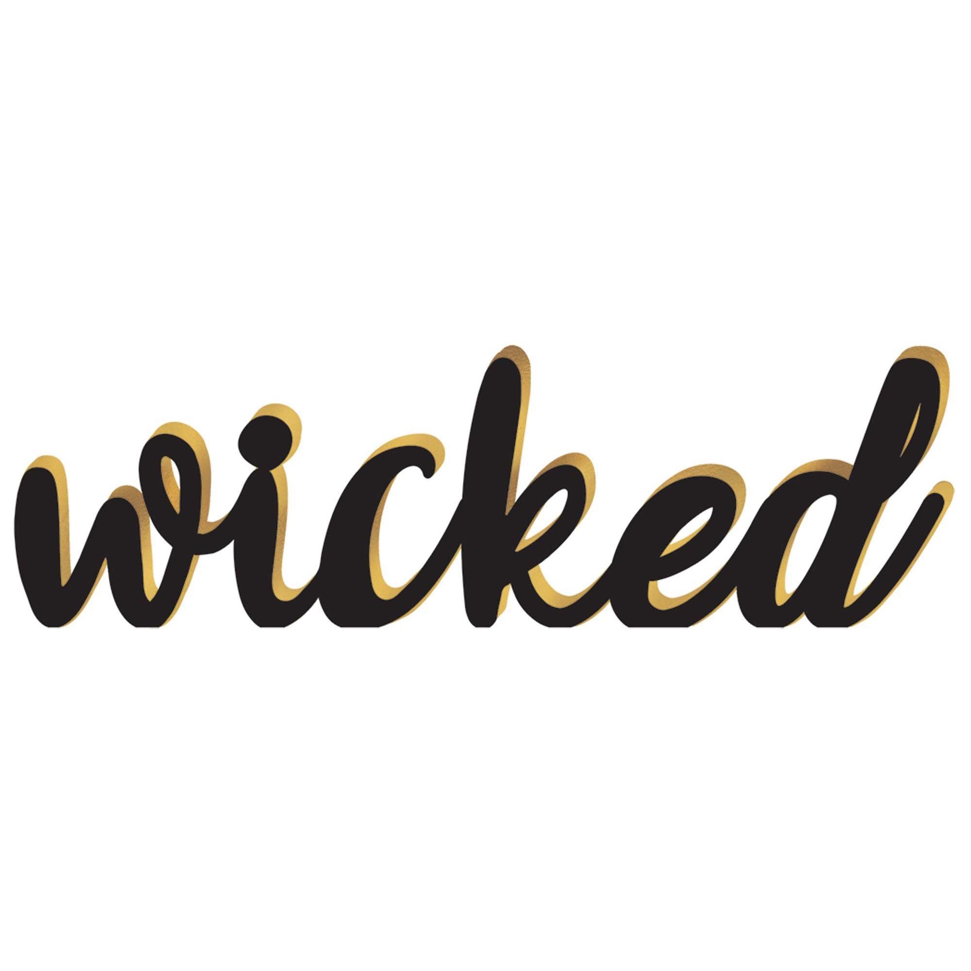 Wicked Standing Base Sign Decoration Decorations - Party Centre - Party Centre