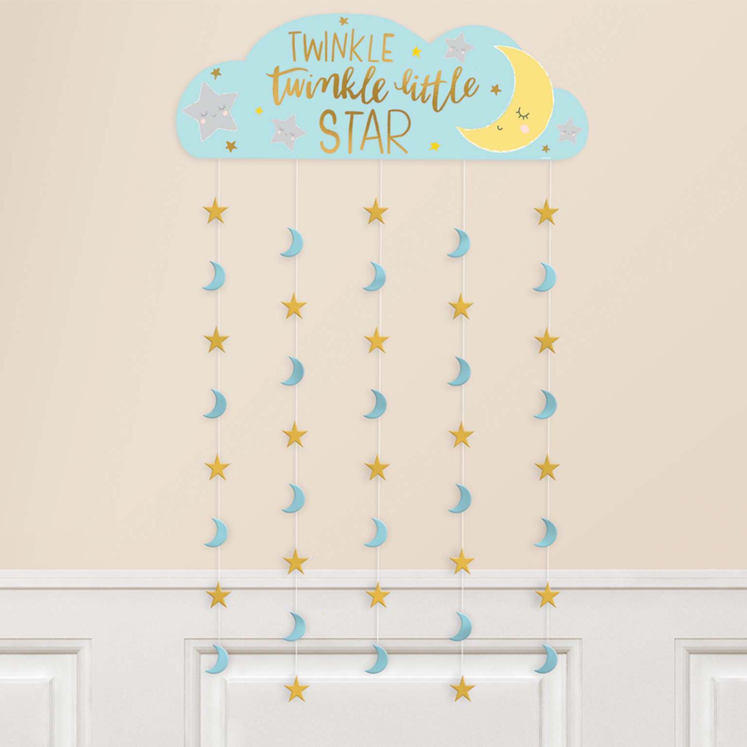 Twinkle Little Star Party Backdrop Decorations - Party Centre - Party Centre