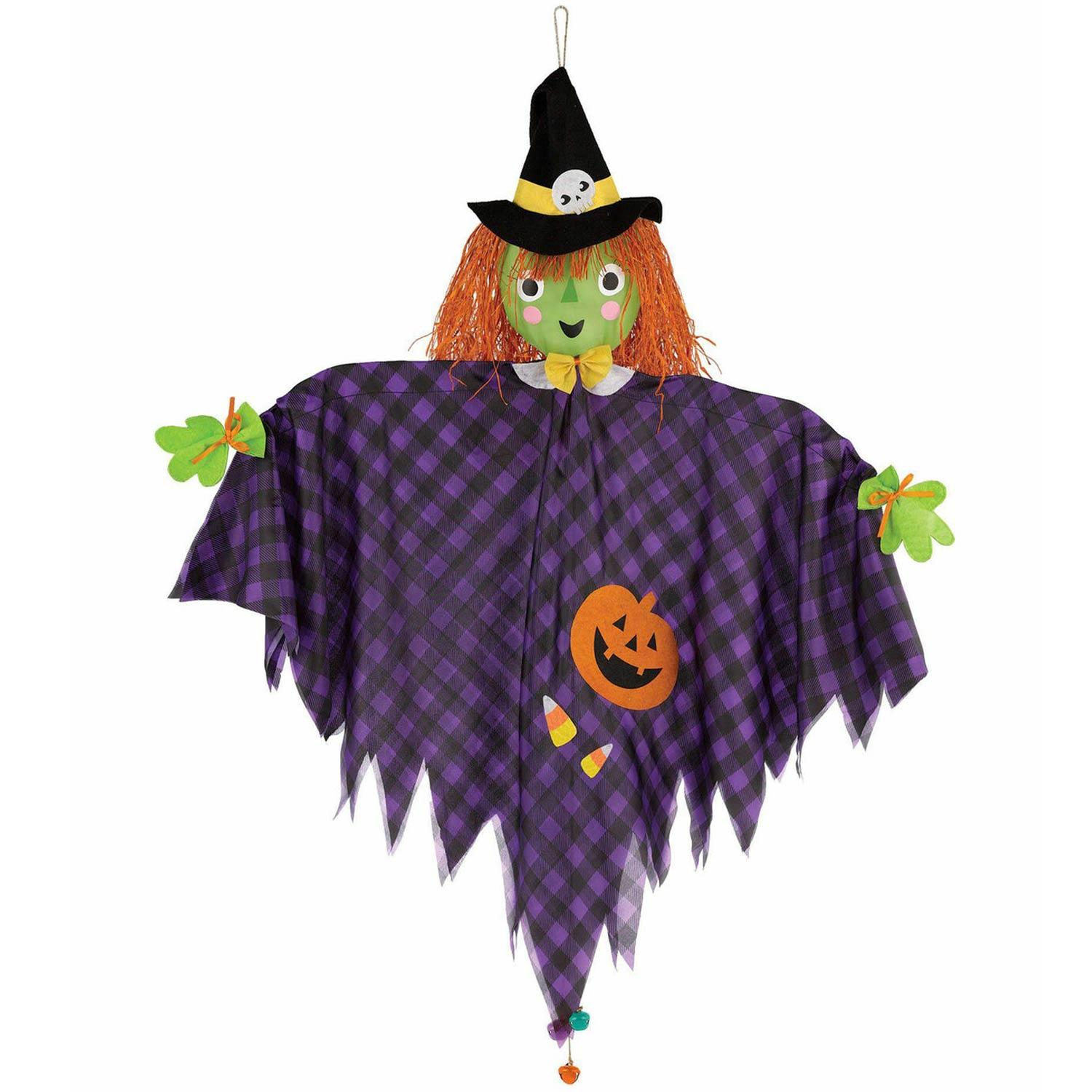 Witch Fabric Hanging Decoration 48in Decorations - Party Centre - Party Centre
