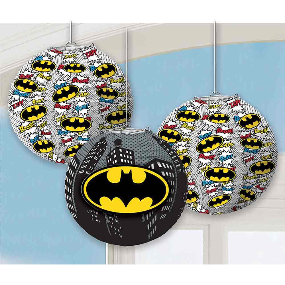 Batman Heroes Unite Lanterns with Add-Ons - Party Centre