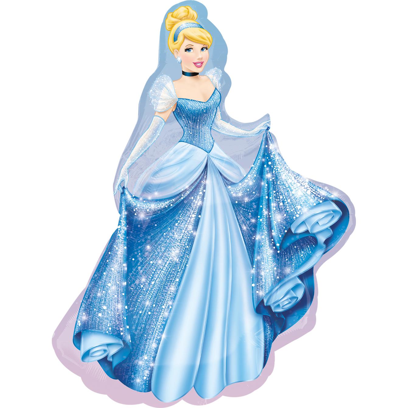 Cinderella SuperShape Foil Balloon 28 x 33in Balloons & Streamers - Party Centre - Party Centre