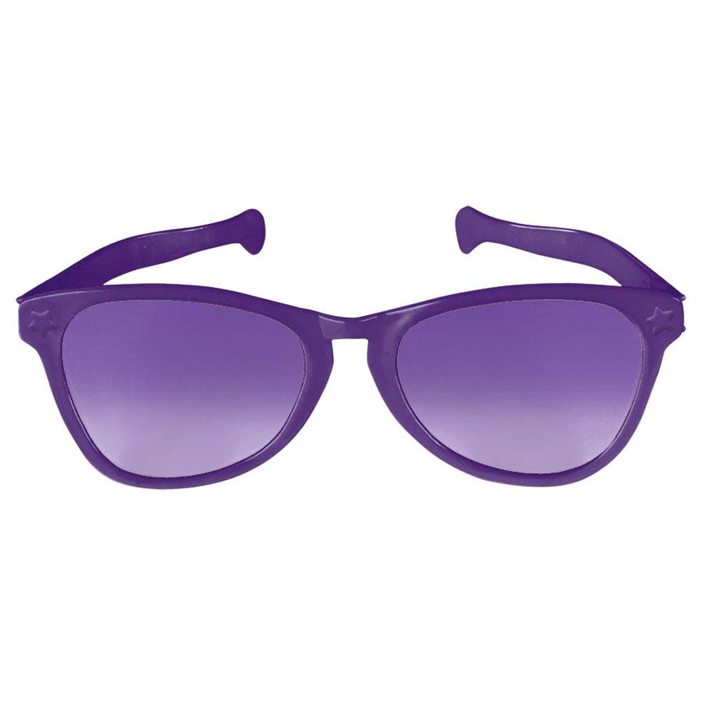 Purple Jumbo Glasses 11in Costumes & Apparel - Party Centre - Party Centre