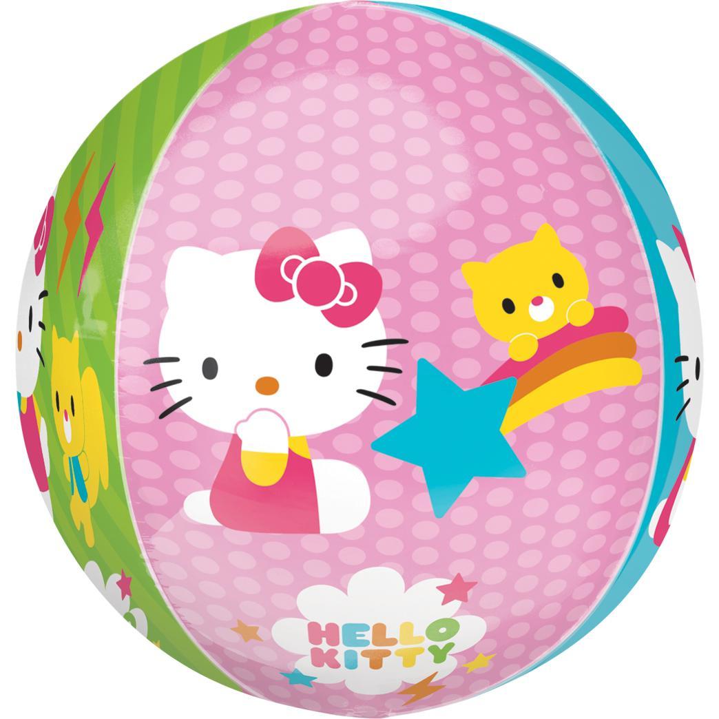 Hello Kitty Orbz Balloon 38x40cm Balloons & Streamers - Party Centre - Party Centre