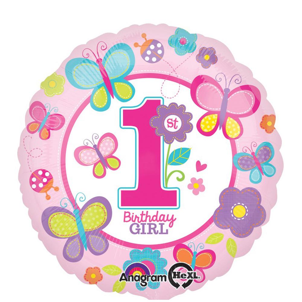 Sweet Birthday Girl Foil Balloon 18in Balloons & Streamers - Party Centre - Party Centre