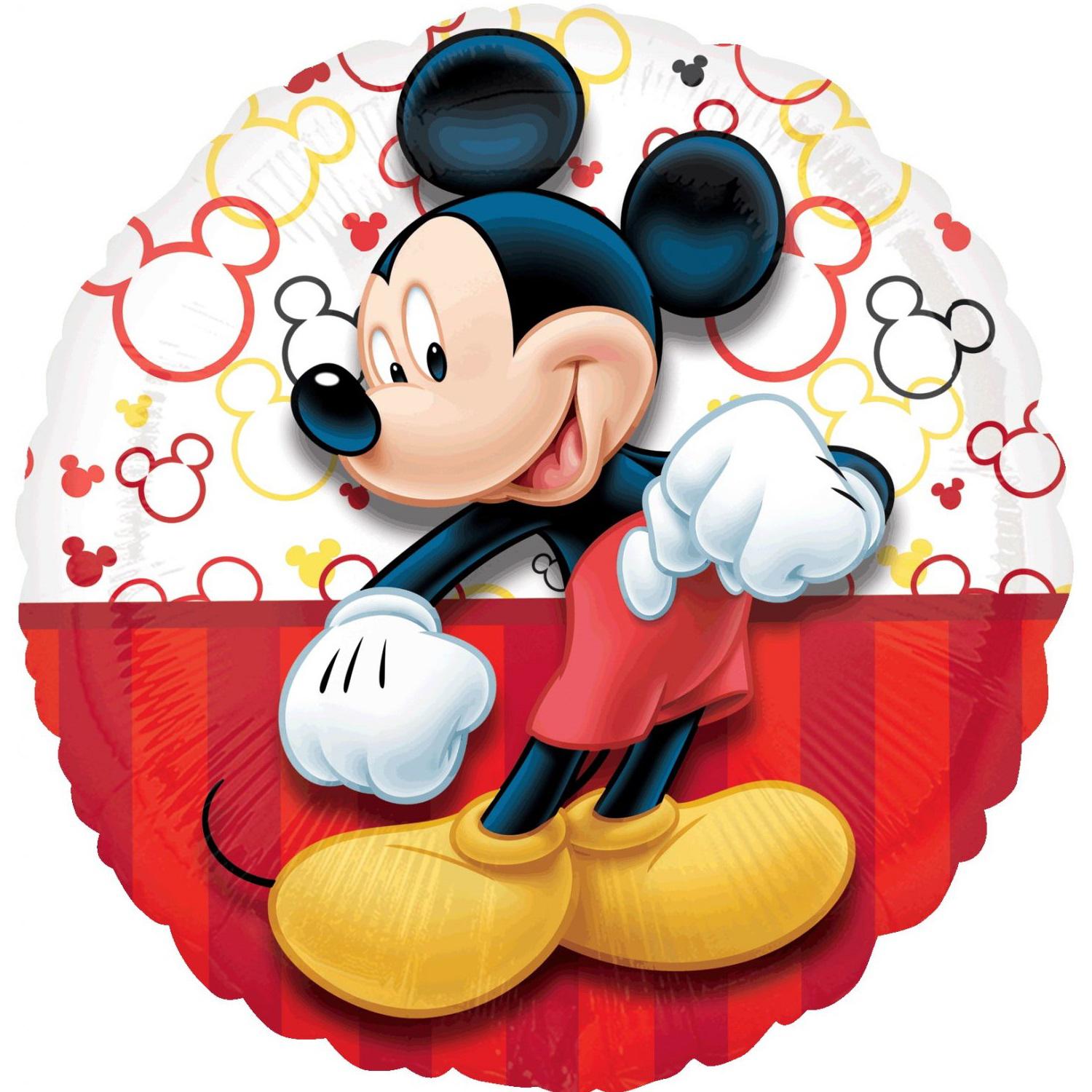 Mickey Mouse Portrait Standard Foil Balloon 18in Balloons & Streamers - Party Centre - Party Centre