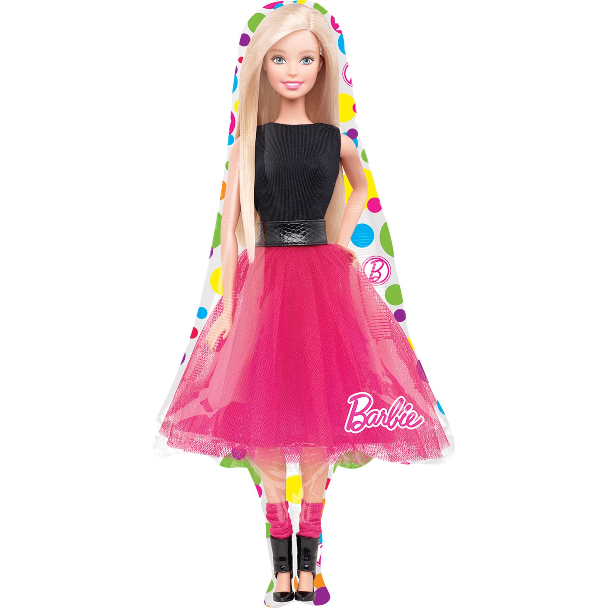 Barbie Sparkle SuperShape Balloon 21x42in Balloons & Streamers - Party Centre - Party Centre