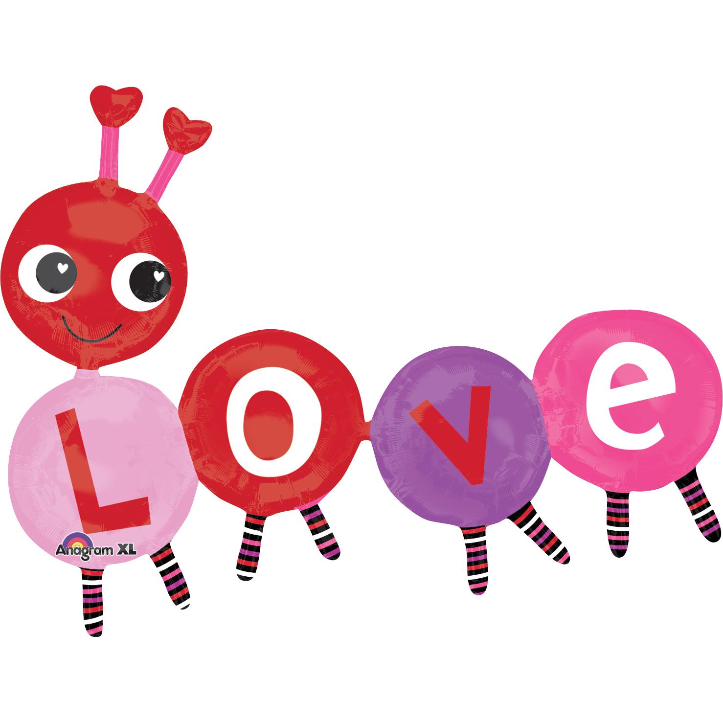 Love Bug Multi-Balloon 55in Balloons & Streamers - Party Centre - Party Centre