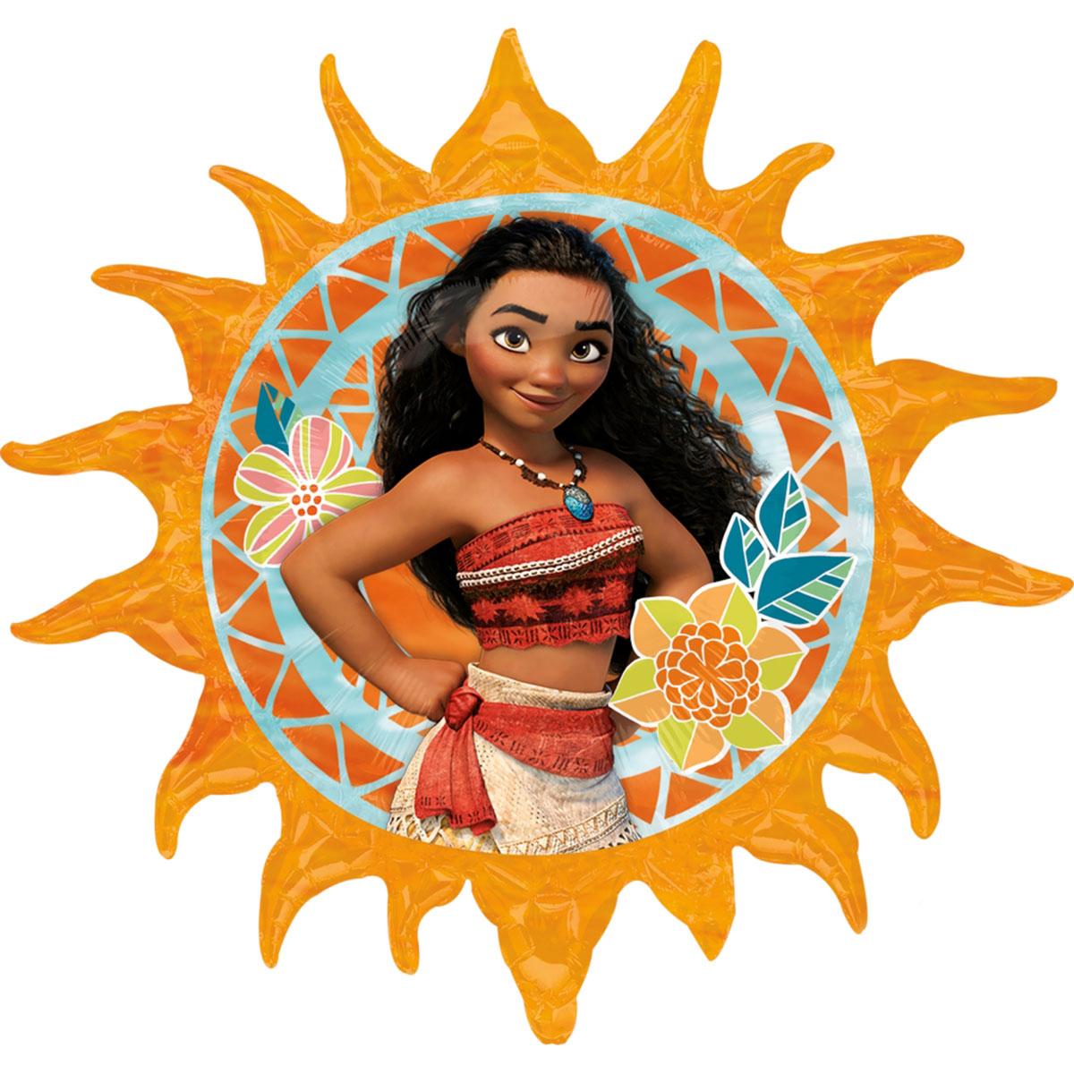 Moana SuperShape Foil Balloon 28x29in Balloons & Streamers - Party Centre - Party Centre