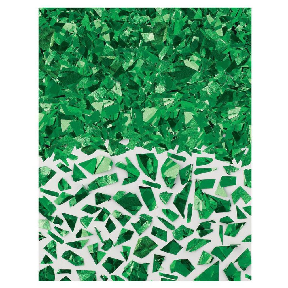 Green Sparkle Foil Shred Confetti 1.5oz Decorations - Party Centre - Party Centre