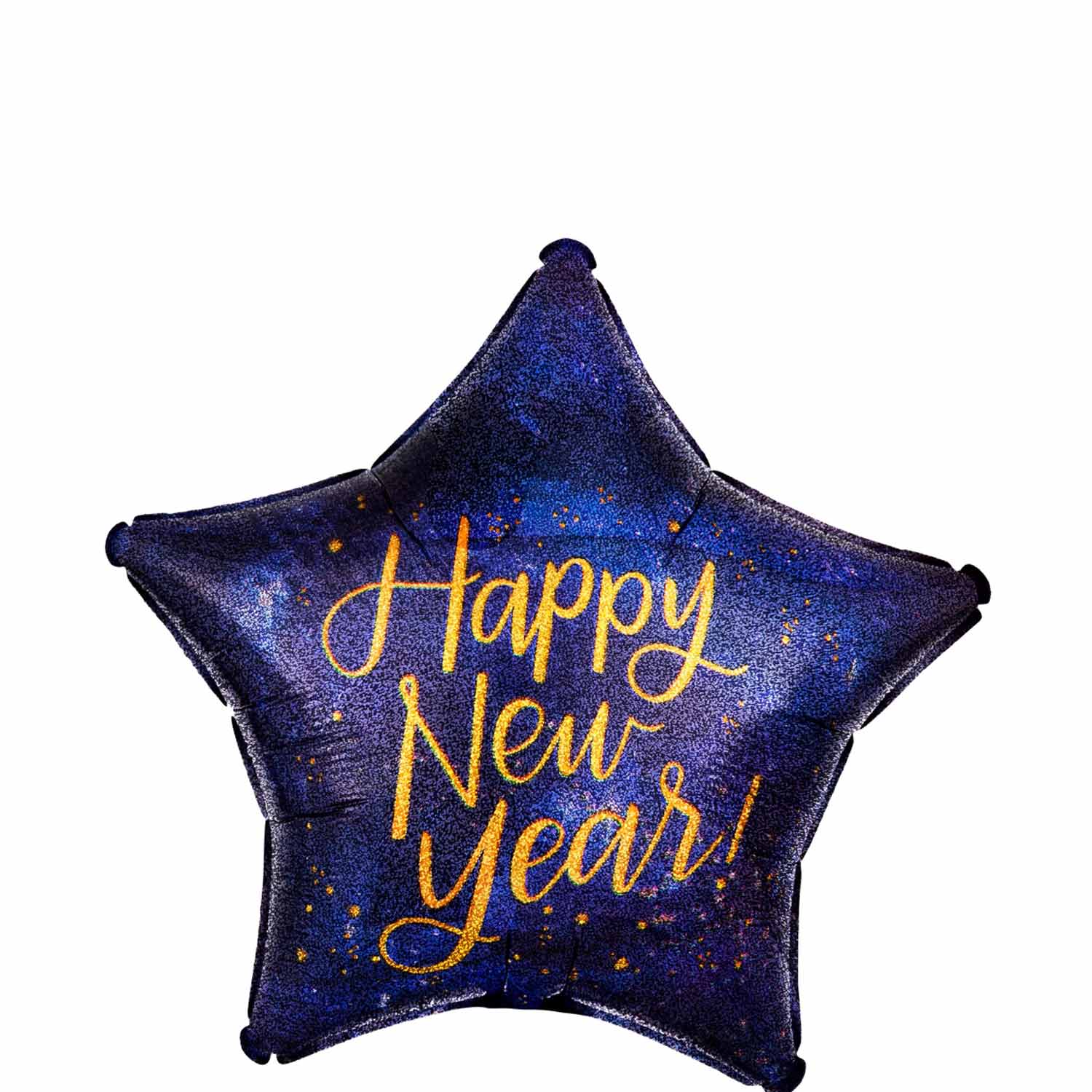 Midnight New Year Star Foil Balloon 45cm Balloons & Streamers - Party Centre - Party Centre