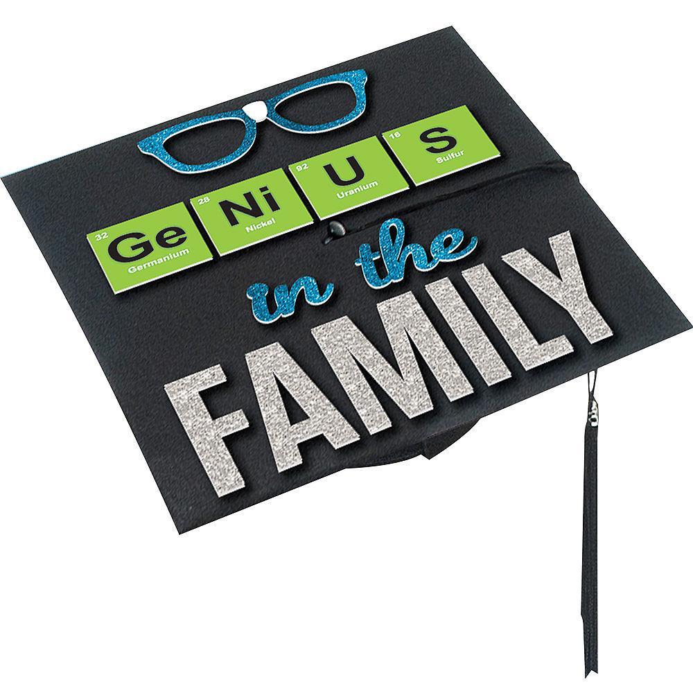 Genius In The Family Grad Cap Decorating Kit 1pc Costumes & Apparel - Party Centre - Party Centre