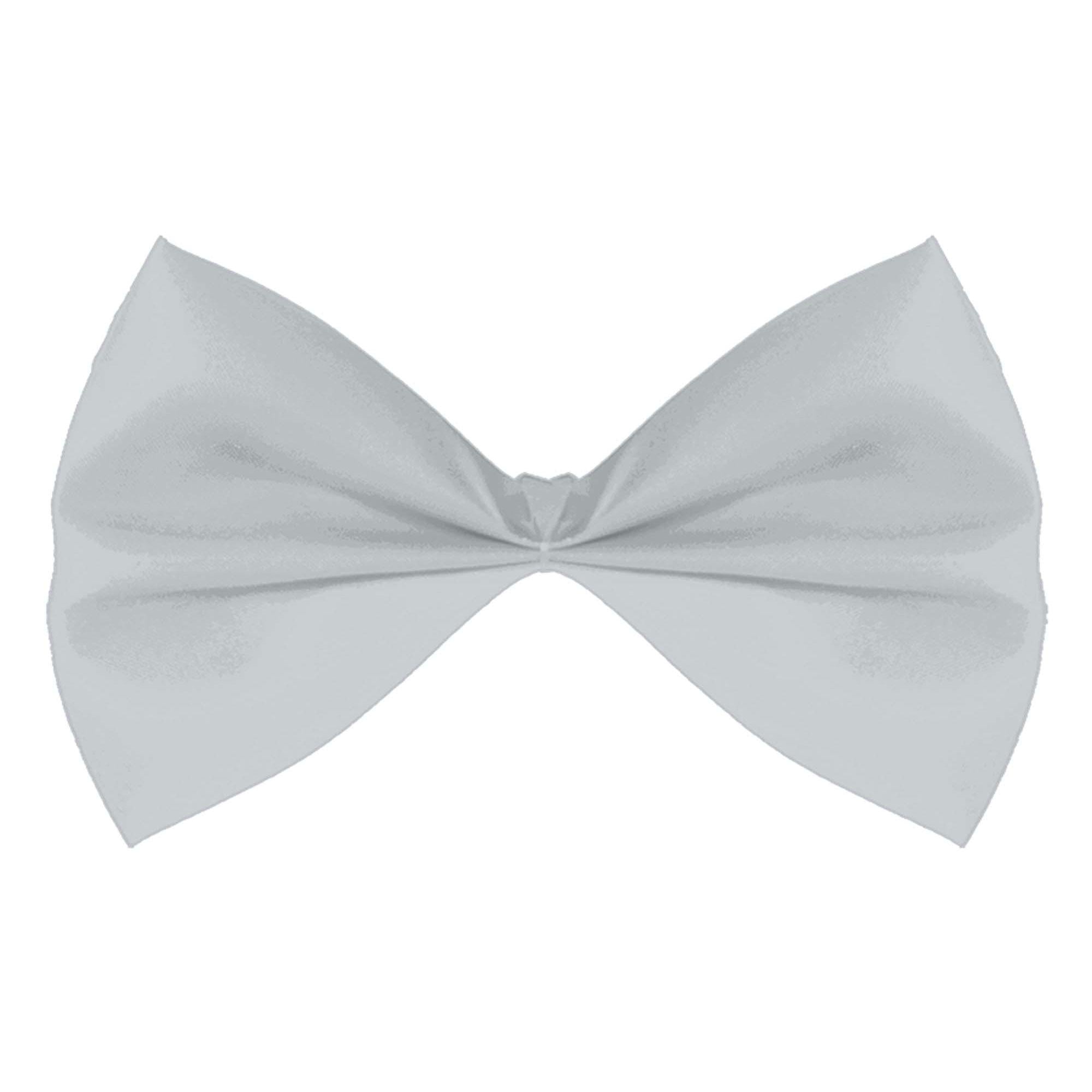 Silver Bow Tie Costumes & Apparel - Party Centre - Party Centre