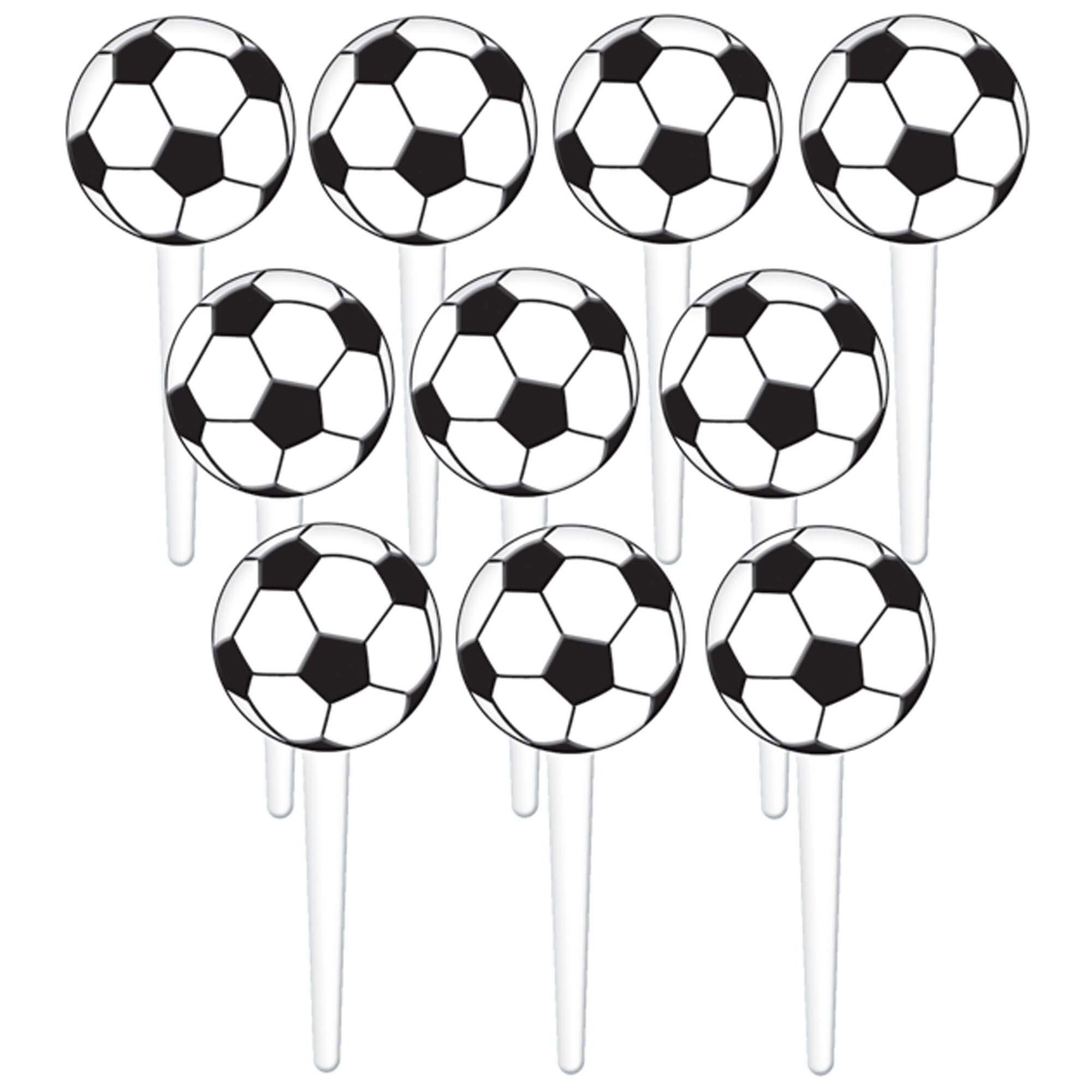 Soccer Picks 3in, Party Accessories - Party Centre