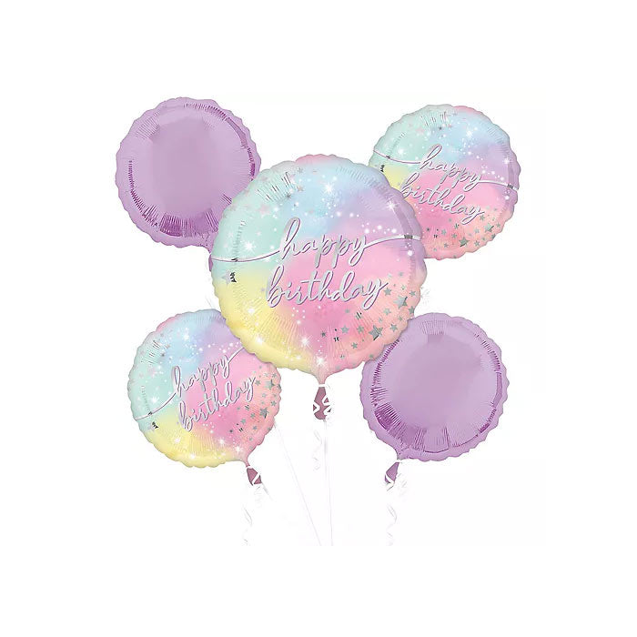 Luminous Balloon Bouquet 5pcs - Party Centre