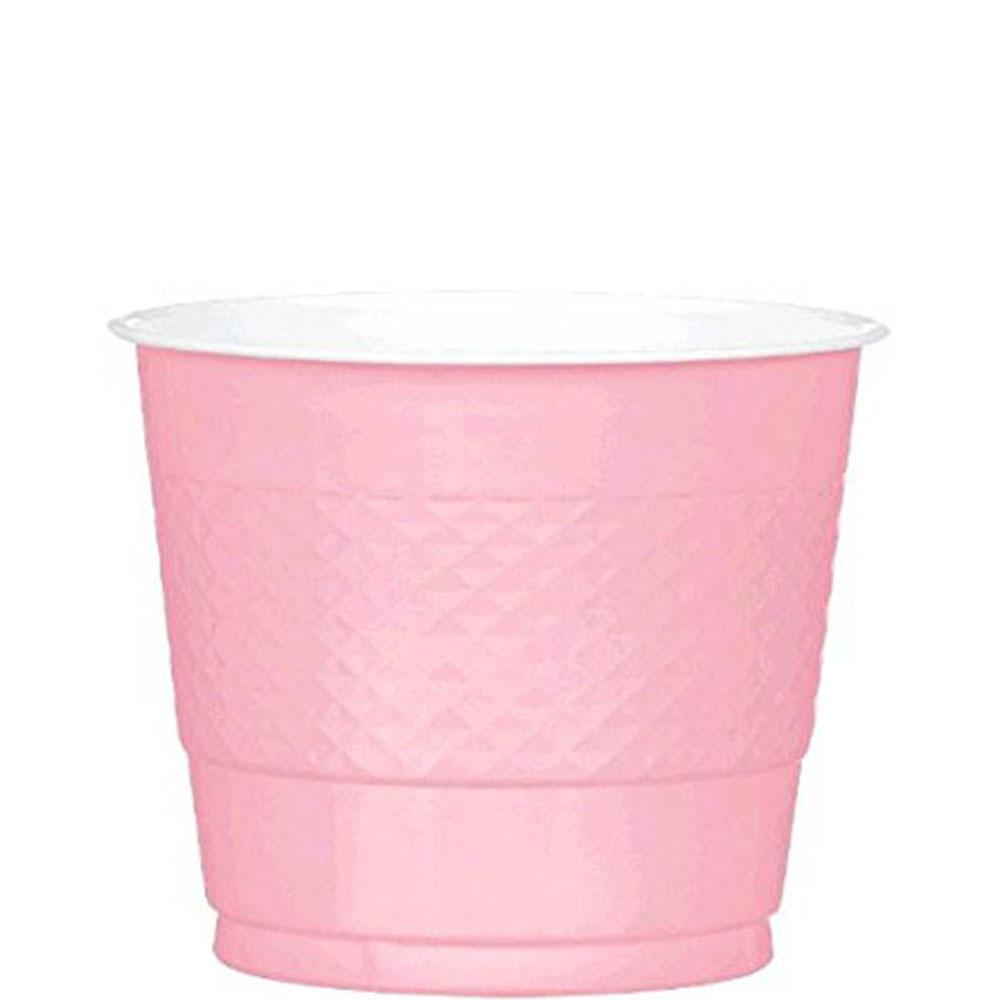 New Pink Plastic Cups  9oz, 20pcs Solid Tableware - Party Centre - Party Centre
