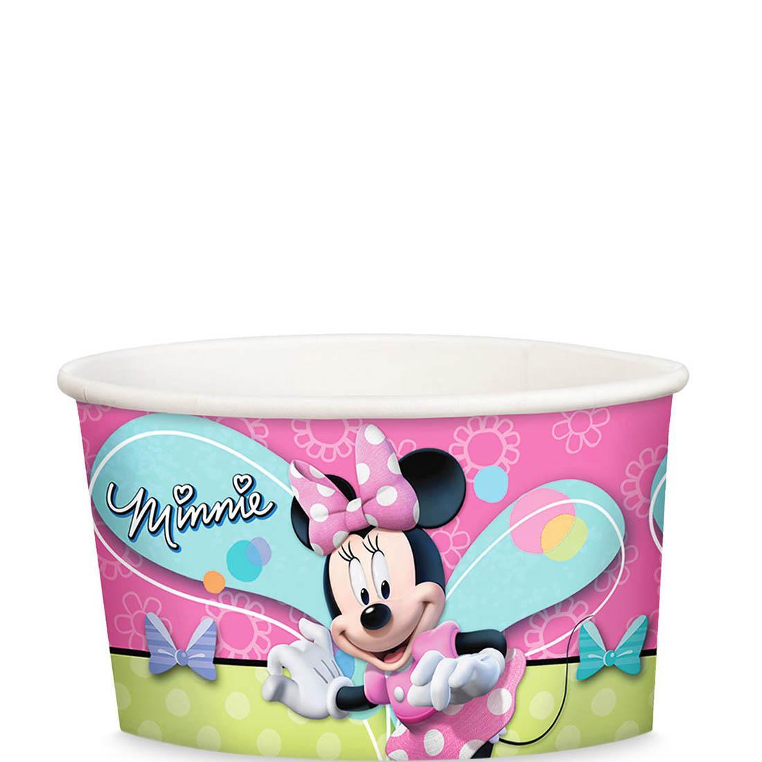 Minnie Mouse Treat Cups 9.5oz, 8pcs Printed Tableware - Party Centre - Party Centre