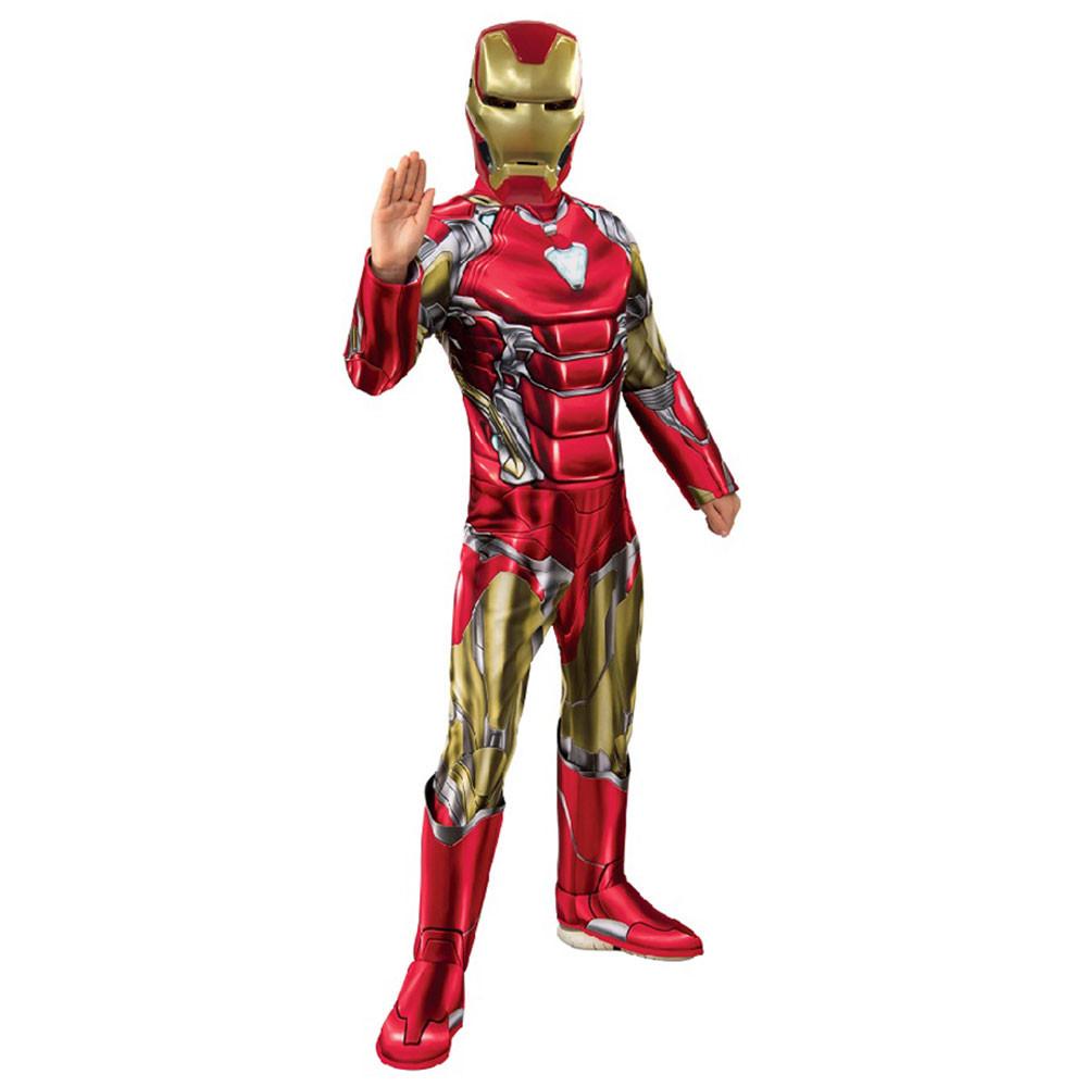 Child Iron Man Avengers Deluxe Costume Costumes & Apparel - Party Centre - Party Centre