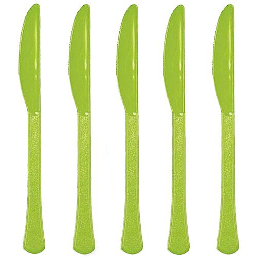Kiwi Heavy Weight Plastic Knives 20pcs Solid Tableware - Party Centre - Party Centre