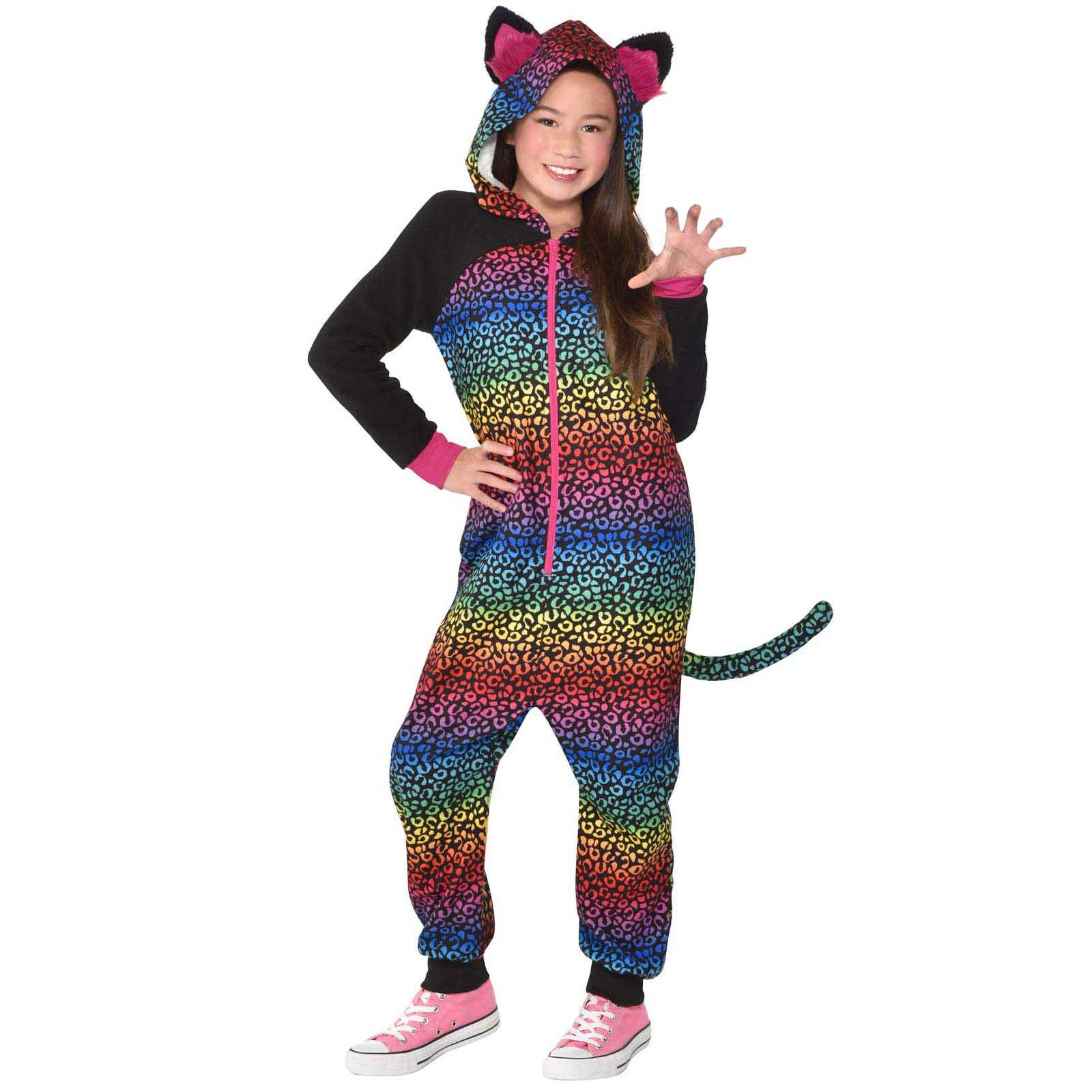 Child Rainbow Spots Zipster Costume Costumes & Apparel - Party Centre - Party Centre