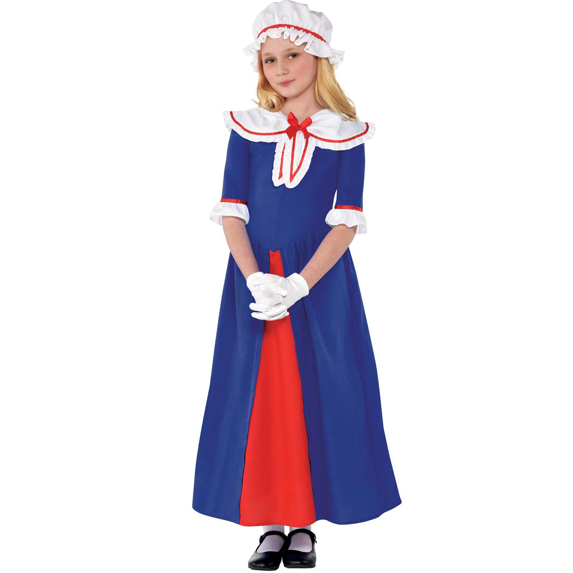 Child Martha Washington Costume Costumes & Apparel - Party Centre - Party Centre