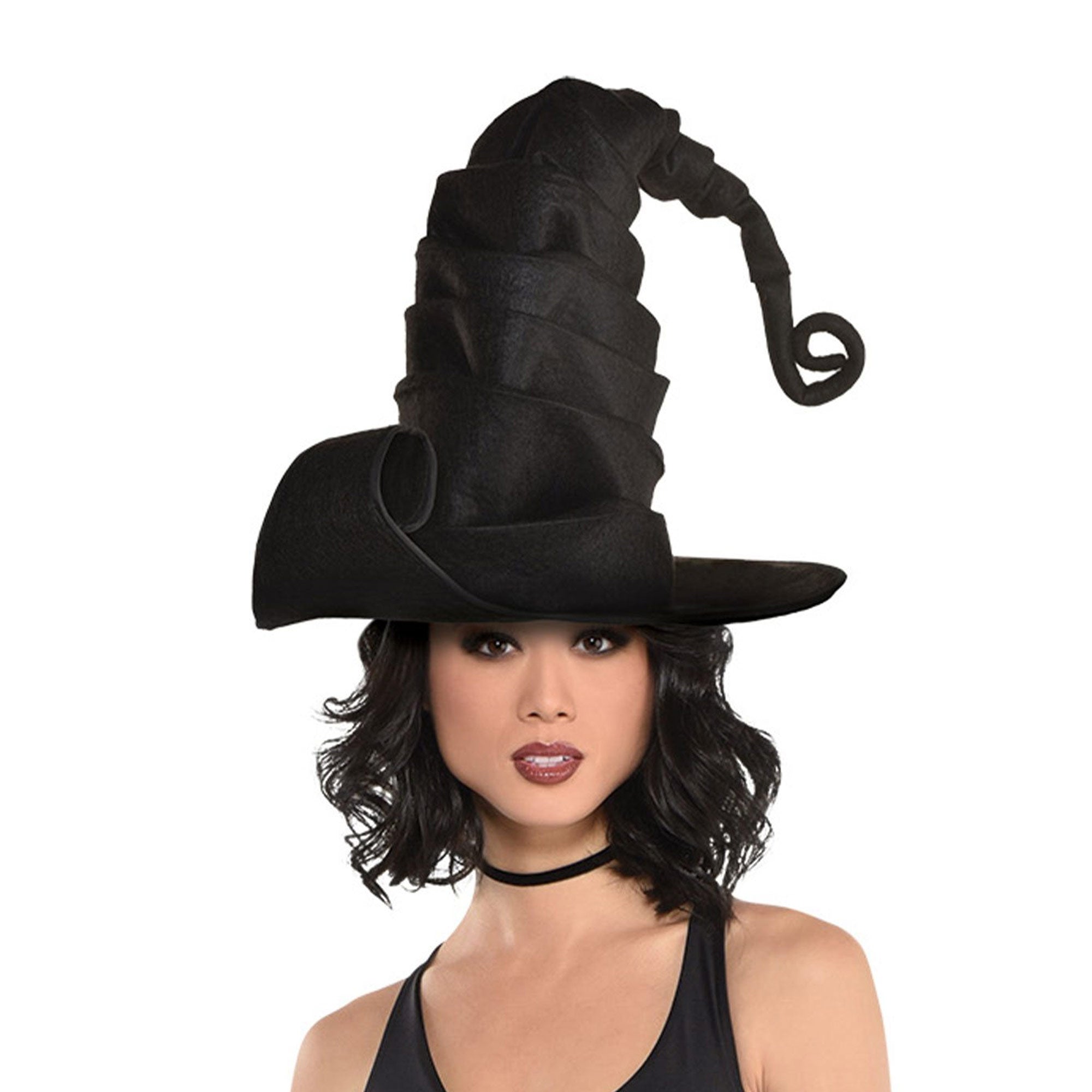 Adult Crinkled Witch Hat - Party Centre