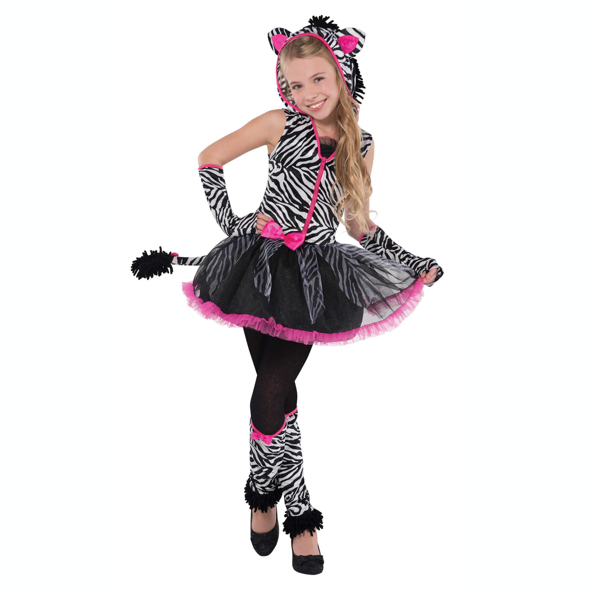 Child Sassy Stripes Animal Costume Costumes & Apparel - Party Centre - Party Centre