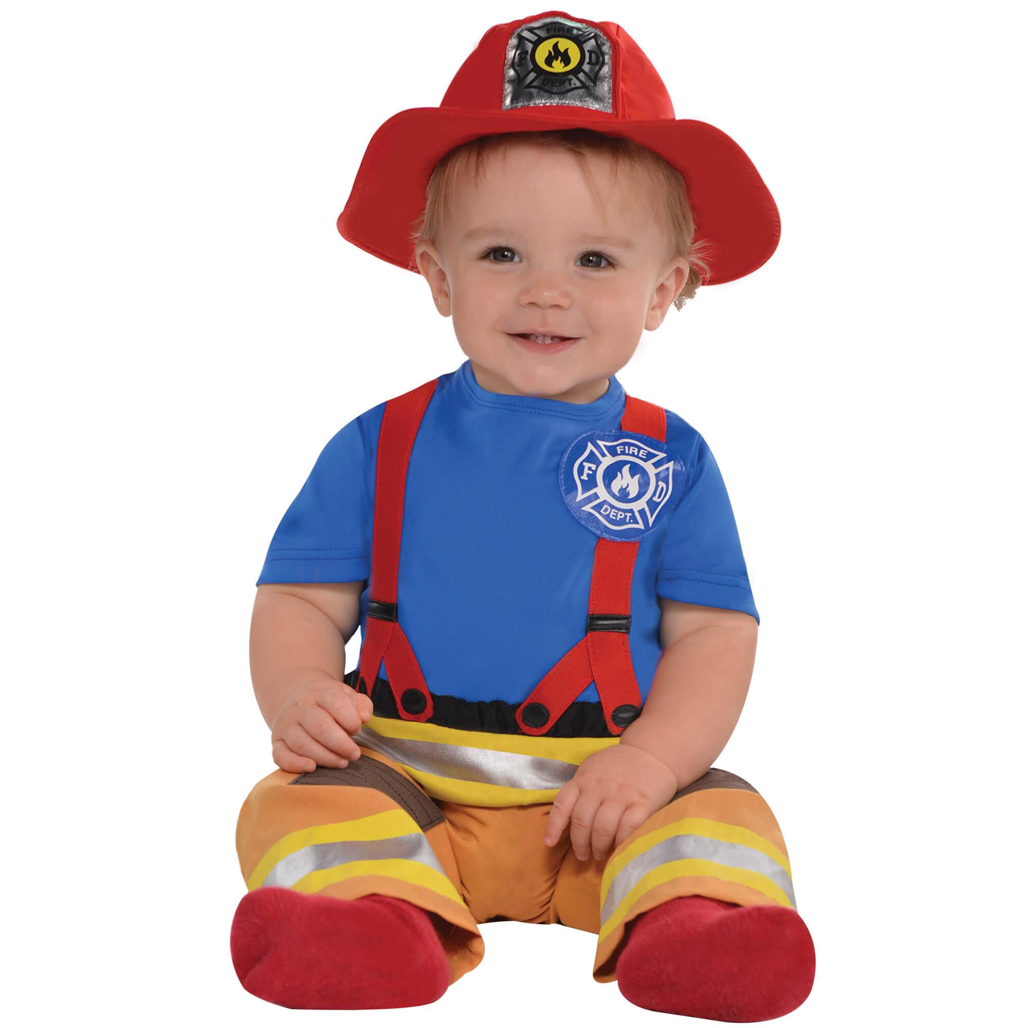 Infant First Fireman Career Costume Costumes & Apparel - Party Centre - Party Centre