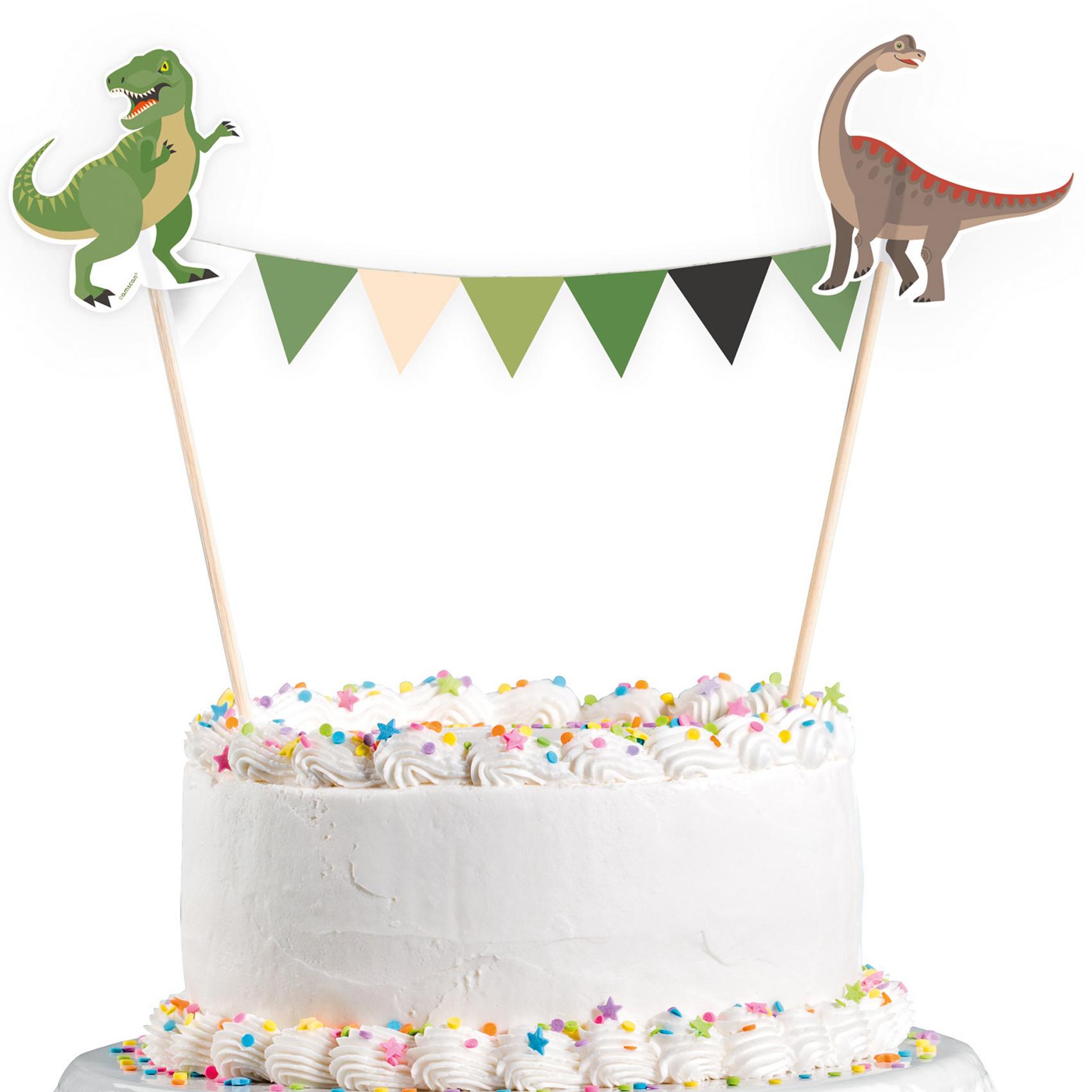 Happy Dinosaur Cake Bunting Party Accessories - Party Centre - Party Centre