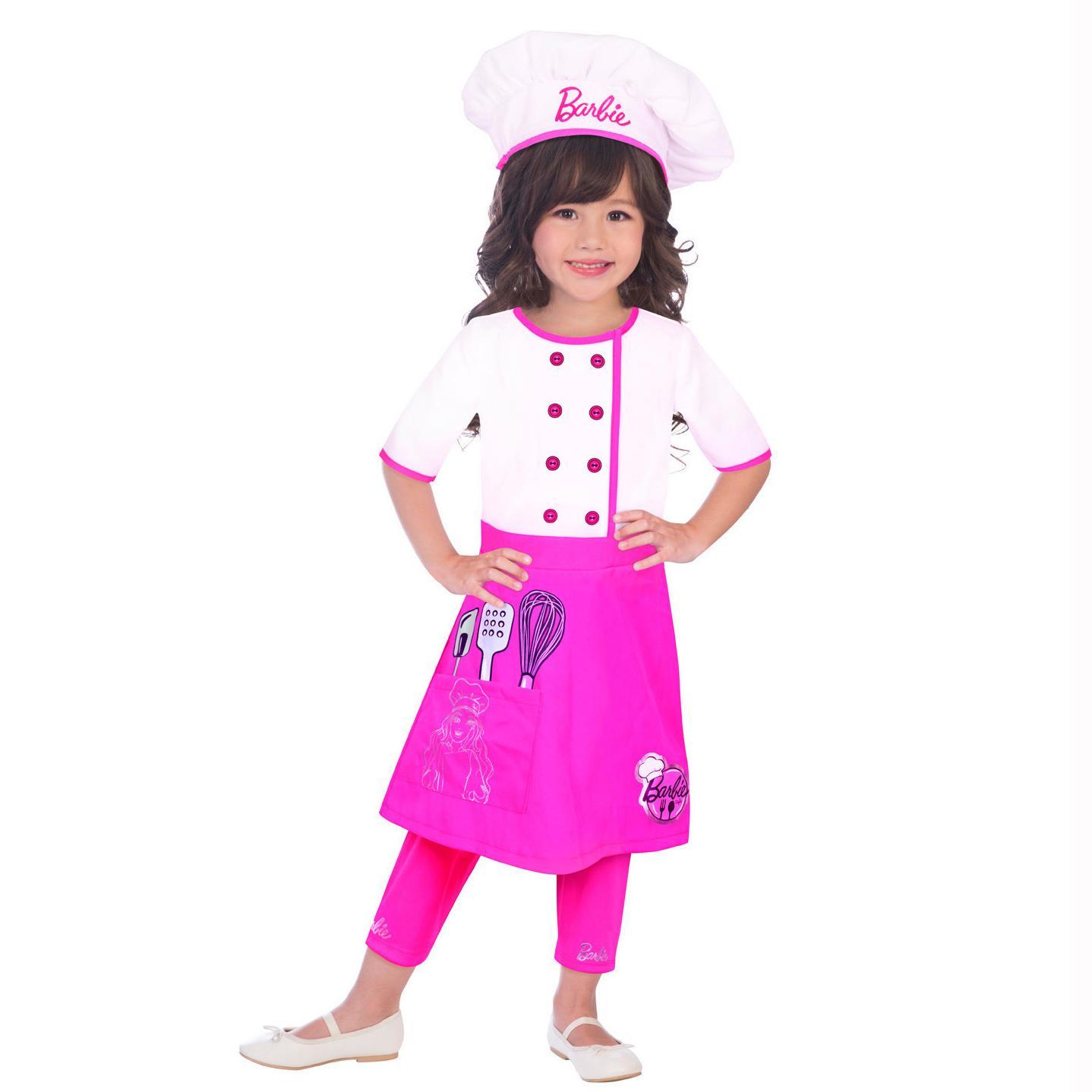 Child Barbie Chef Costume Costumes & Apparel - Party Centre - Party Centre