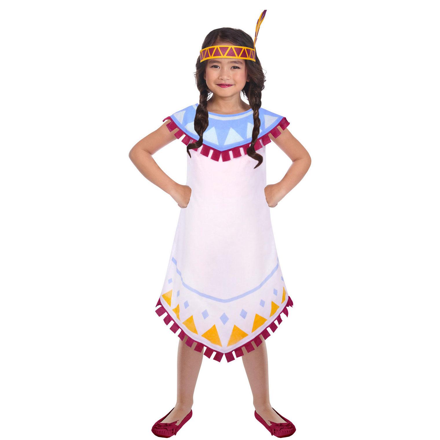 Child Tepee & Tomahawk Girl's Costume Costumes & Apparel - Party Centre - Party Centre