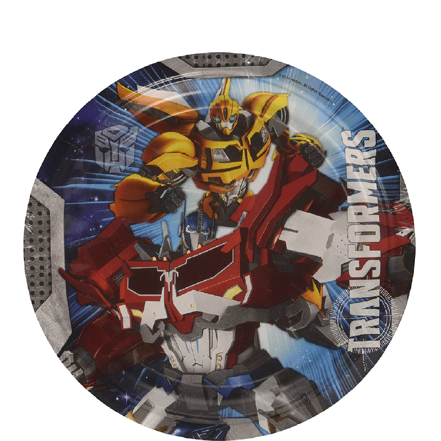 Transformers Paper Plates 9in, 8pcs - Party Centre
