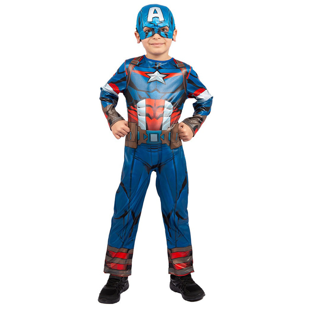 Child Captain America Classic Costume - Party Centre