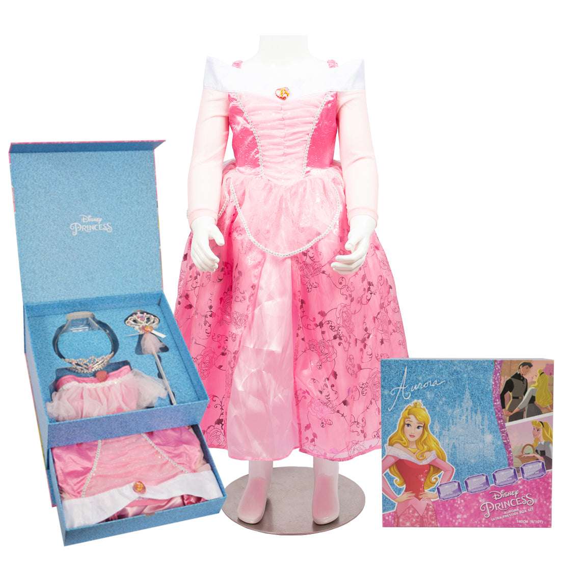 Child Aurora Ultra Prestige Costume Box Set - Party Centre
