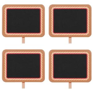 Western Chalkboard Clips 8pcs Party Accessories - Party Centre - Party Centre