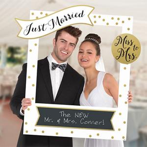 Wedding Customizable Giant Photo Frame Party Accessories - Party Centre - Party Centre
