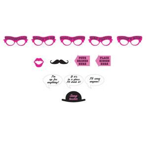Hen Night Fun Photo Booth Kit 12pcs Party Accessories - Party Centre - Party Centre